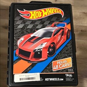 Vintage Hot Wheels Carrying Case w/ Cars